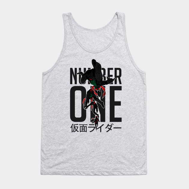 NUMBER ONE Tank Top by keenkei